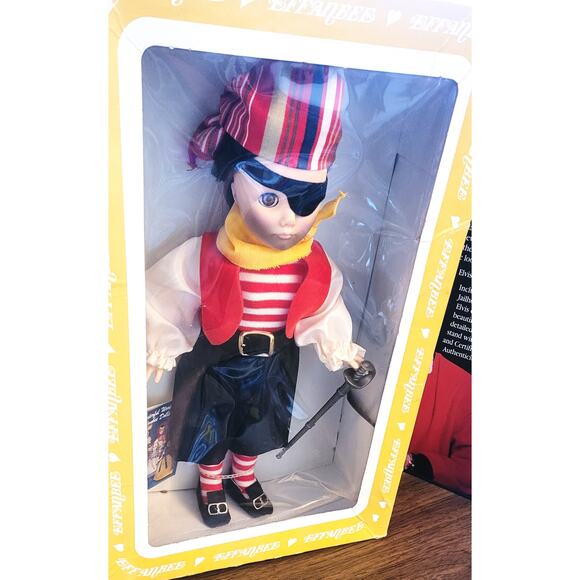 1983 Vintage 11” Effanbee Captain Kidd Doll from Storybook Series #1182 NIB - Picture 4 of 9